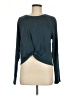 90 Degree by Reflex Teal Long Sleeve Top Size L - photo 1