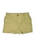 Elleven 100% Polyester Solid Green Khaki Shorts Size L - photo 1