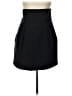 Zara Solid Black Casual Skirt Size L - photo 1