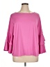 C. Wonder Pink 3/4 Sleeve Top Size 1X - photo 1