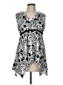New Directions Paisley Gray Sleeveless Top Size M - photo 1
