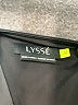 Lyssé Solid Black Casual Skirt Size M - photo 4