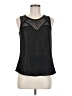 Belle Du Jour 100% Polyester Black Sleeveless Blouse Size M - photo 1