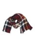 Francesca's 100% Acrylic Plaid Burgundy Scarf One size - photo 1