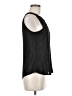 Belle Du Jour 100% Polyester Black Sleeveless Blouse Size M - photo 4