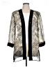 Le Bos 100% Polyester Gold Blazer Size 16 - photo 1