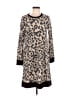 Bombom Animal Print Brown Casual Dress Size M - photo 1