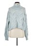 Madewell Chevron-herringbone Blue Pullover Sweater Size M - photo 1