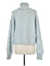 Madewell Chevron-herringbone Blue Pullover Sweater Size M - photo 2