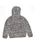 Eddie Bauer 100% Polyester Print Gray Snow Jacket Size 7 - 8 - photo 2