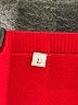 Unbranded Solid Red Pullover Sweater Size L - photo 7