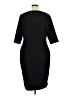 Joan Vass Solid Black Cocktail Dress Size 1X - photo 2