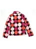 Old Navy 100% Polyester Polka Dots Pink Track Jacket Size 10 - 12 - photo 2