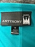 ANNTHONY Teal 3/4 Sleeve Blouse Size M - photo 7