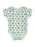 Assorted Brands Print Blue Short Sleeve Onesie Size 6-9 mo - photo 1