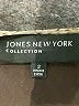 Jones New York Collection 100% Polyester Metallic Silver Long Sleeve Blouse Size 2 - photo 7