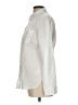 Talbots 100% Cotton Polka Dots Ivory Long Sleeve Button-Down Shirt Size L - photo 5