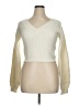 Forever 21 Color Block Ivory Pullover Sweater Size XL - photo 1