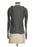 William Rast Houndstooth Black Long Sleeve Blouse Size XS - photo 2