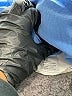 Oddi 100% Polyester Blue Casual Pants Size S - photo 8