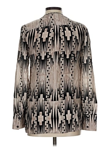 Derek Lam 10 Crosby Long Sleeve Silk Top (view 2)
