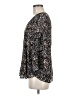 Jennifer Lopez 100% Polyester Black 3/4 Sleeve Blouse Size M - photo 5