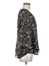 Jennifer Lopez 100% Polyester Black 3/4 Sleeve Blouse Size M - photo 4