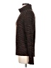 BeachLunchLounge Animal Print Brown Turtleneck Sweater Size M - photo 5