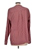 CAbi 100% Polyester Stripes Red Long Sleeve Blouse Size L - photo 2
