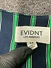 EVIDNT LOS ANGELES Stripes Green Long Sleeve Blouse Size XS - photo 7