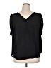 Torrid 100% Polyester Black 3/4 Sleeve Blouse Size 1X Plus (1) - photo 1