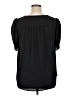 Torrid 100% Polyester Black 3/4 Sleeve Blouse Size 1X Plus (1) - photo 2