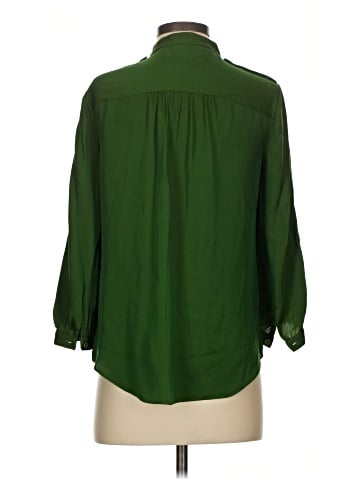 Trina Turk 3/4 Sleeve Silk Top (view 2)