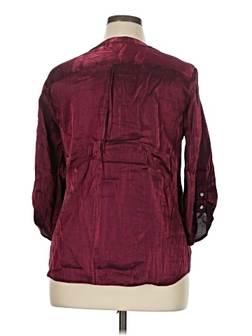 Elementz 3/4 Sleeve Button-Down Shirt (view 2)