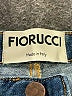 FIORUCCI Stars Blue Jeans Size 26 waist - photo 7