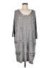 Michael Simon Gray Casual Dress Size M - photo 1