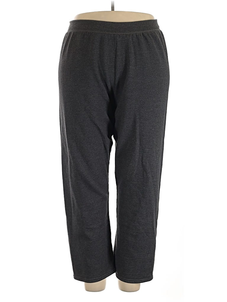 Pre-owned Just My Size Sweatpants In Gray
