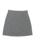 XIA Plaid Gray Casual Skirt Size S - photo 1