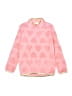 Juicy Couture 100% Polyester Hearts Pink Pullover Sweater Size 6 - photo 1