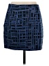 Express Graphic Blue Casual Skirt Size 3 - 4 - photo 2