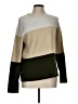 J.Crew Factory Store Color Block Green Pullover Sweater Size L - photo 1