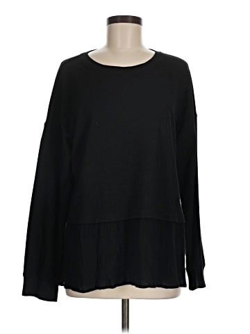 Cotton Bleu Long Sleeve Top (view 1)