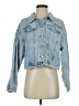 Shein Blue Denim Jacket Size 2 - photo 1