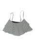 Unbranded Stripes Gray Swimsuit Top Size 2X - photo 1