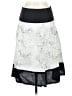 Young Essence 100% Polyester Graphic Gray Casual Skirt Size S - photo 1
