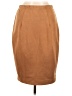 T Tahari Solid Brown Casual Skirt Size M - photo 2