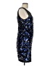 Connected Apparel 100% Polyester Blue Cocktail Dress Size 10 - photo 4