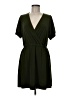 MICHAEL Michael Kors Solid Green Casual Dress Size M - photo 1