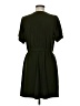MICHAEL Michael Kors Solid Green Casual Dress Size M - photo 2