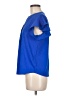 Mine 100% Polyester Blue Short Sleeve Blouse Size M - photo 5